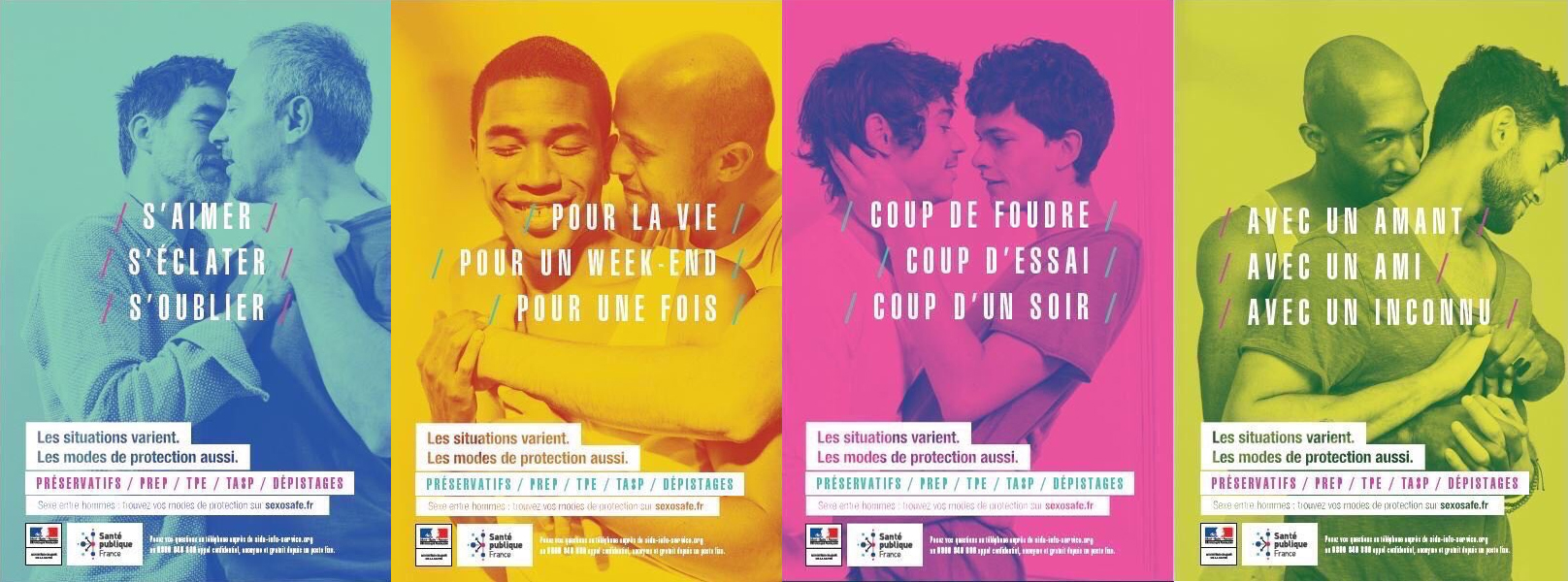 La polémique des affiches de prévention contre le sida