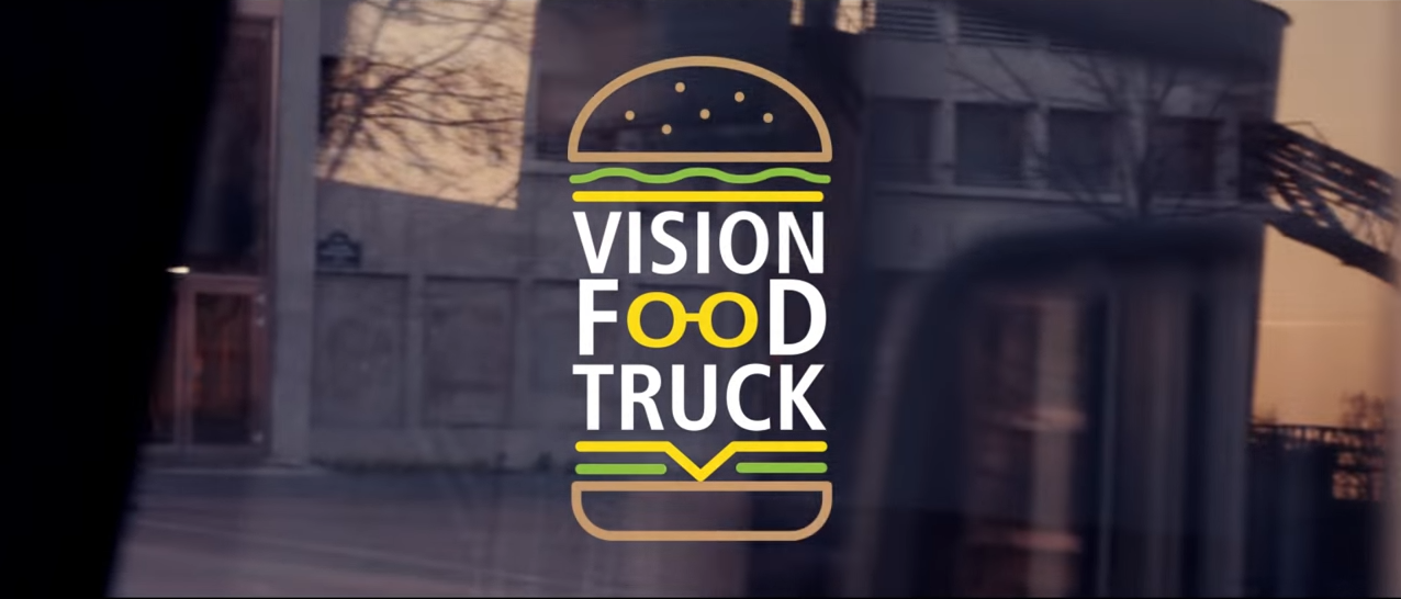 Burger gratuit au Vision Food Truck