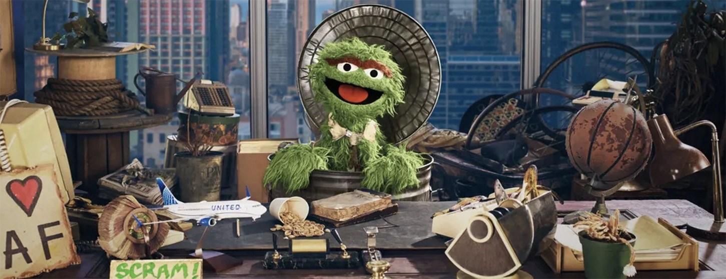 United Airlines fait revenir un personnage du Muppet Show pour parler du nouveau carburant d’aviation durable
