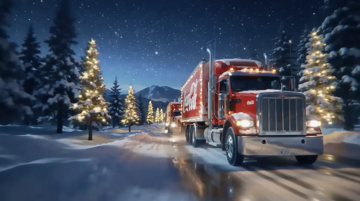 Bientôt les fêtes et Coca Cola nous ressert sa soupe à l’IA